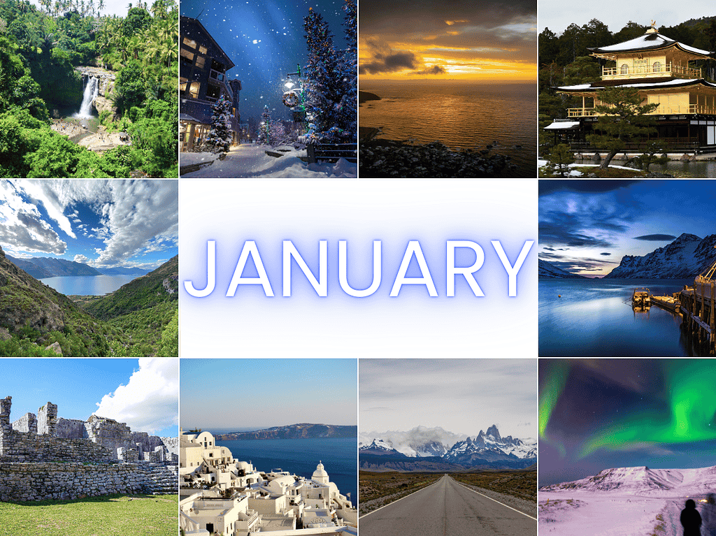 Best 10 Places to Visit in January